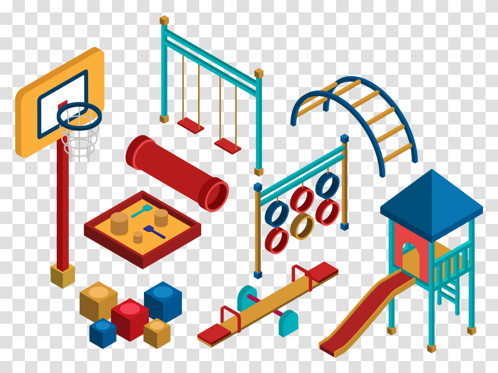 Basketball Clipart Playground Playground Isometric, Weapon, Weaponry, Bomb, Dynamite Transparent Png
