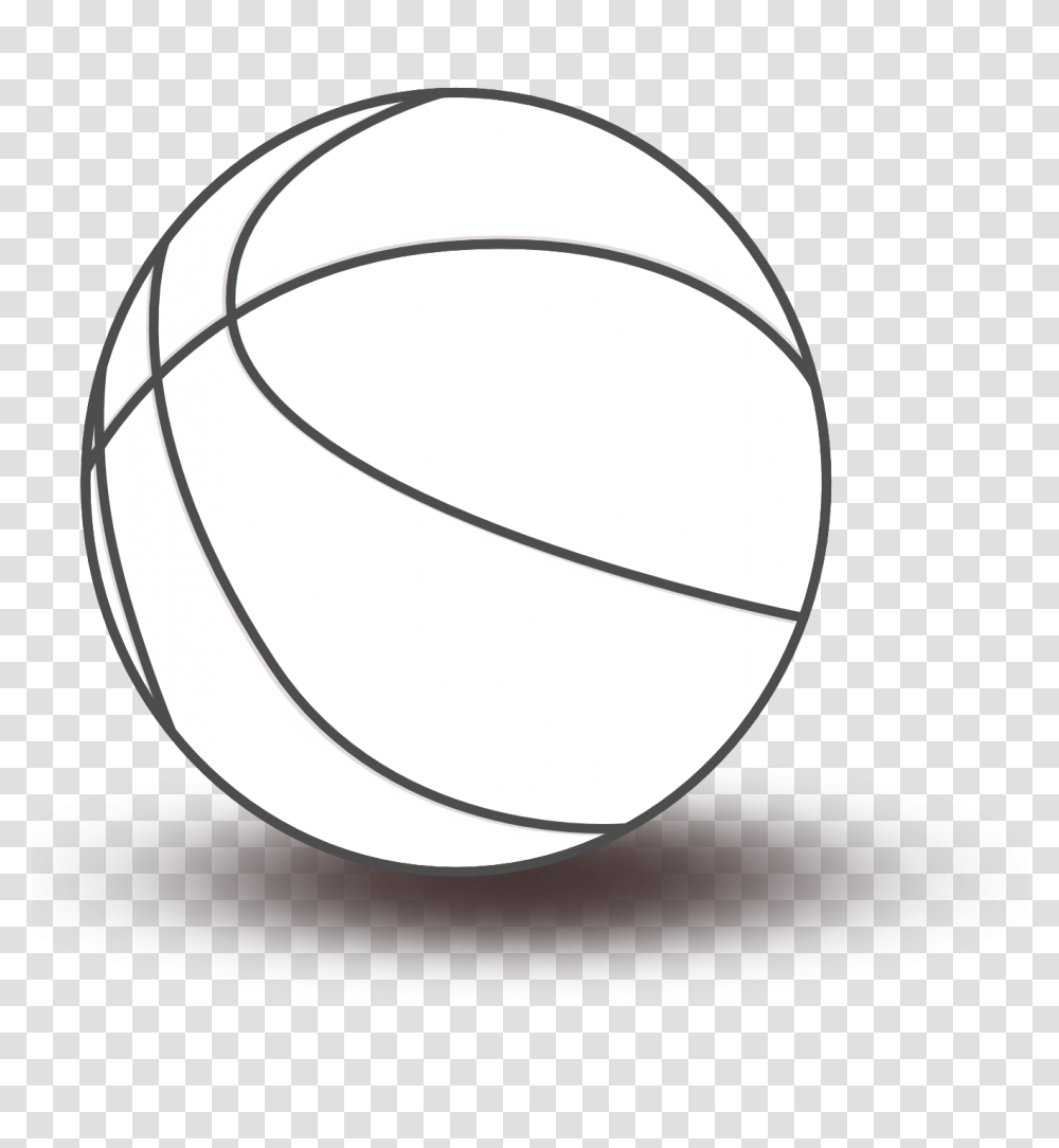 Basketball Court Clip Art Black White Free Image, Sphere, Astronomy, Outer Space, Universe Transparent Png