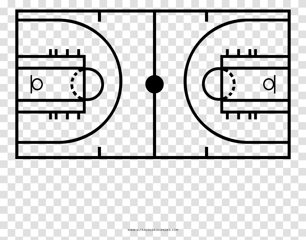 Basketball Court Coloring Basketball Court, Gray, World Of Warcraft Transparent Png
