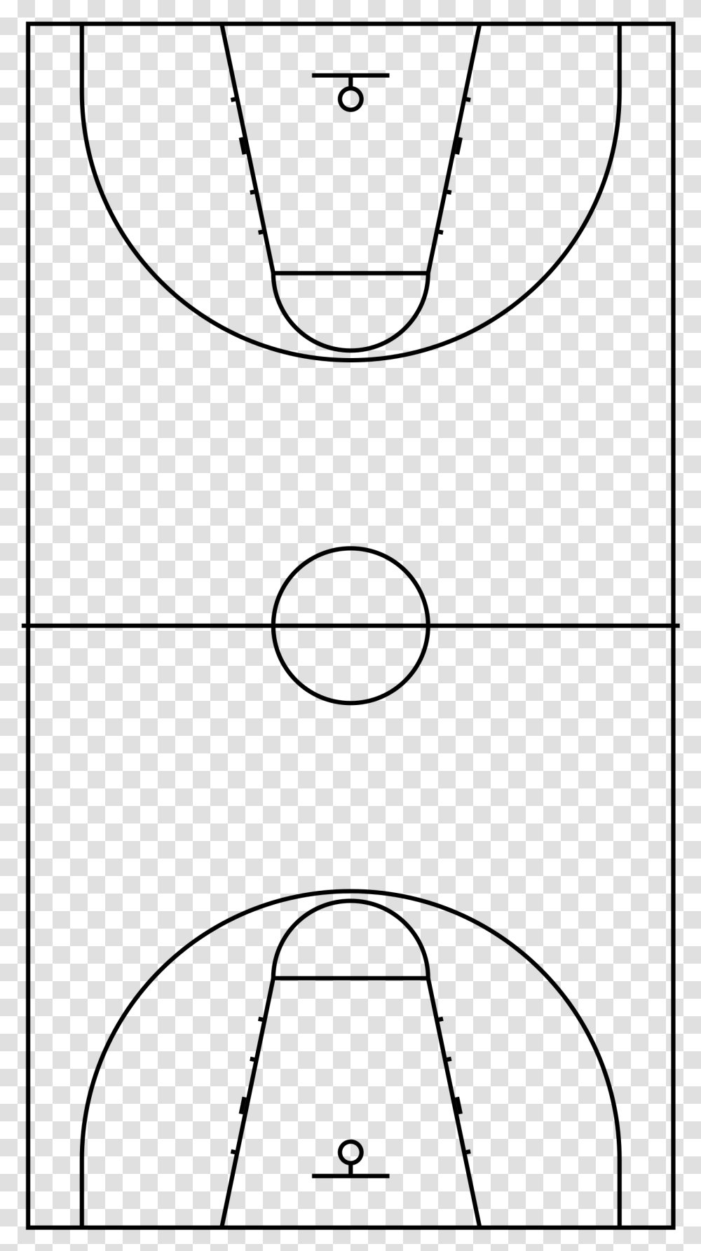 Basketball Court Lines, Gray, World Of Warcraft Transparent Png