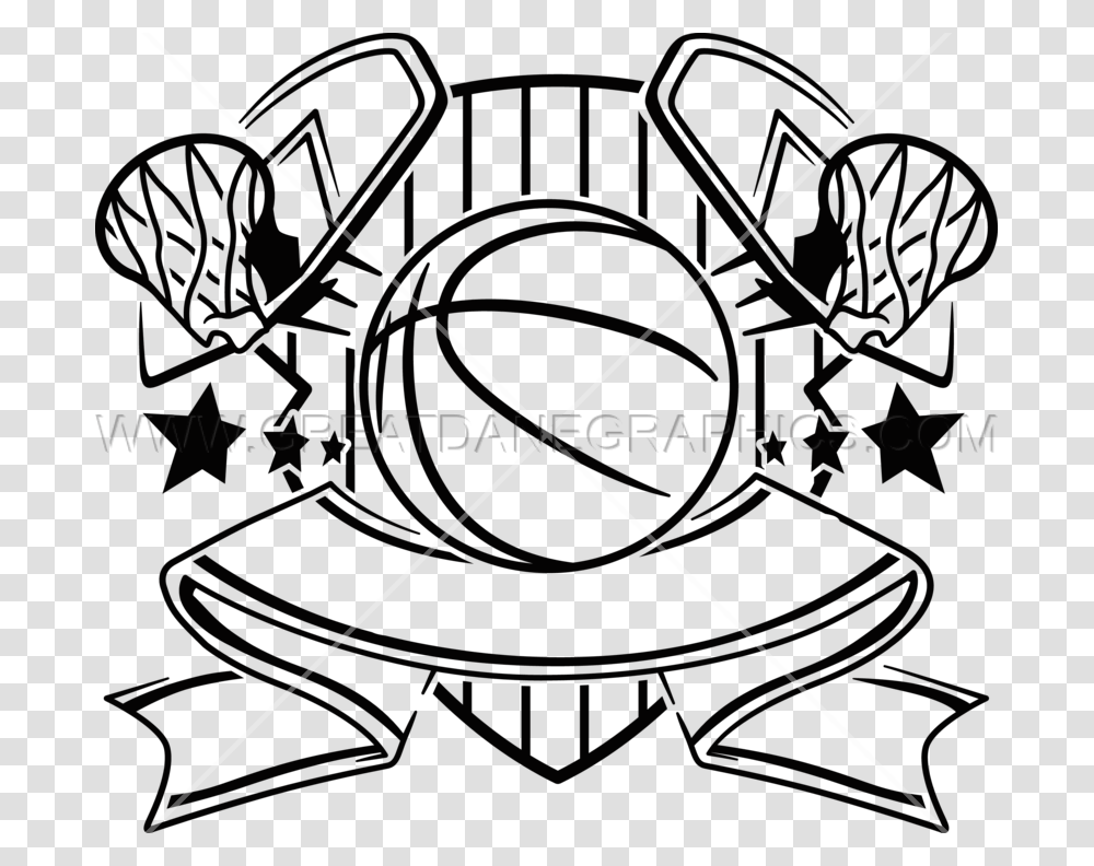 Basketball Crest Production Ready Artwork For T Shirt Printing, Sphere, Tree, Plant Transparent Png