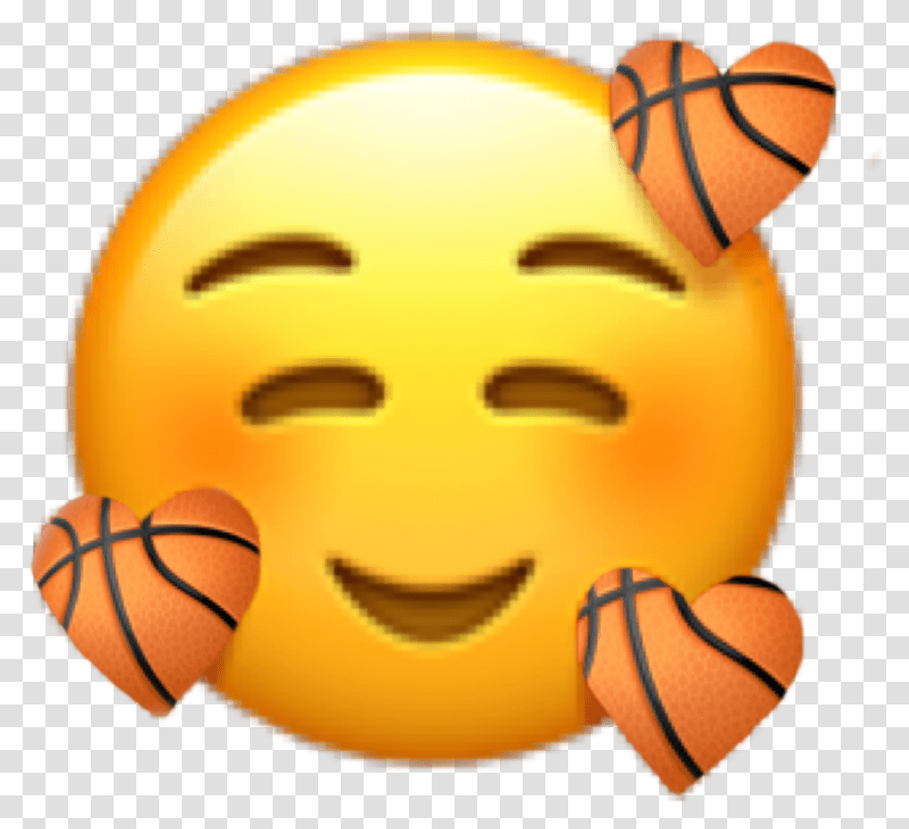Basketball Emoji Basketballedits Emoji Heart Meme, Toy, Mask, Pac Man, Peel Transparent Png