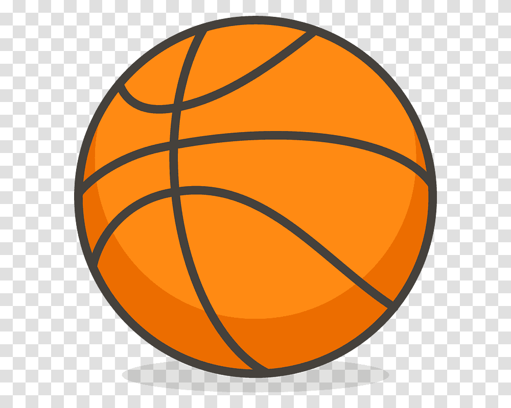 Basketball Emoji Clipart Basketball Ball Cartoon, Sphere, Team Sport, Sports Transparent Png