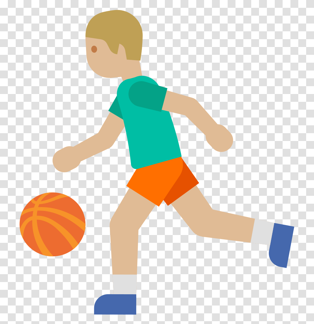 Basketball Emoji Patear El Balon De Basquet, Sphere, Person, Human, Shorts Transparent Png