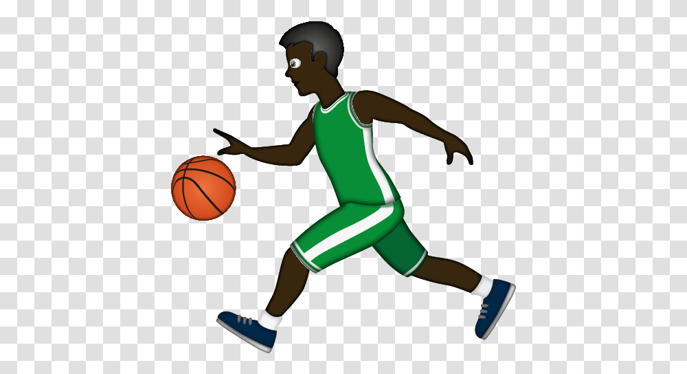 Basketball Emoji Running Man Emoji, Person, Human, People, Sport Transparent Png