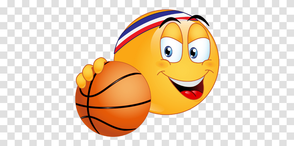 Basketball Emojis Emoji With Basketball, Team Sport, Sports, Outdoors, Balloon Transparent Png