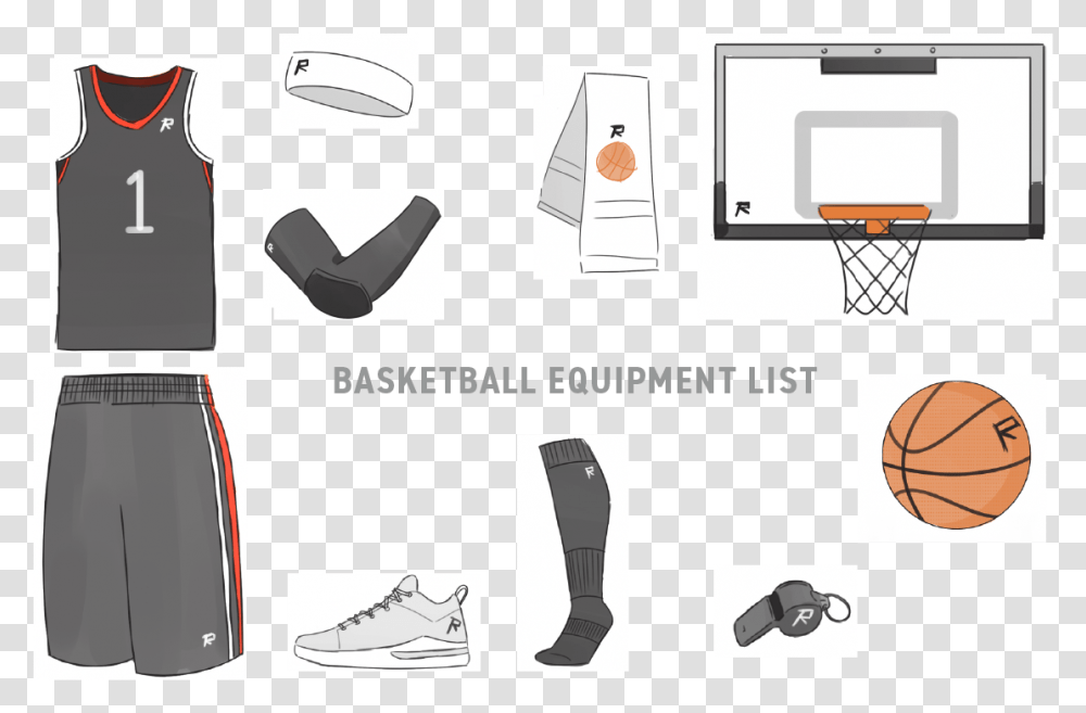 Basketball Equipment Basketball Equipment List, Label, Tie Transparent Png