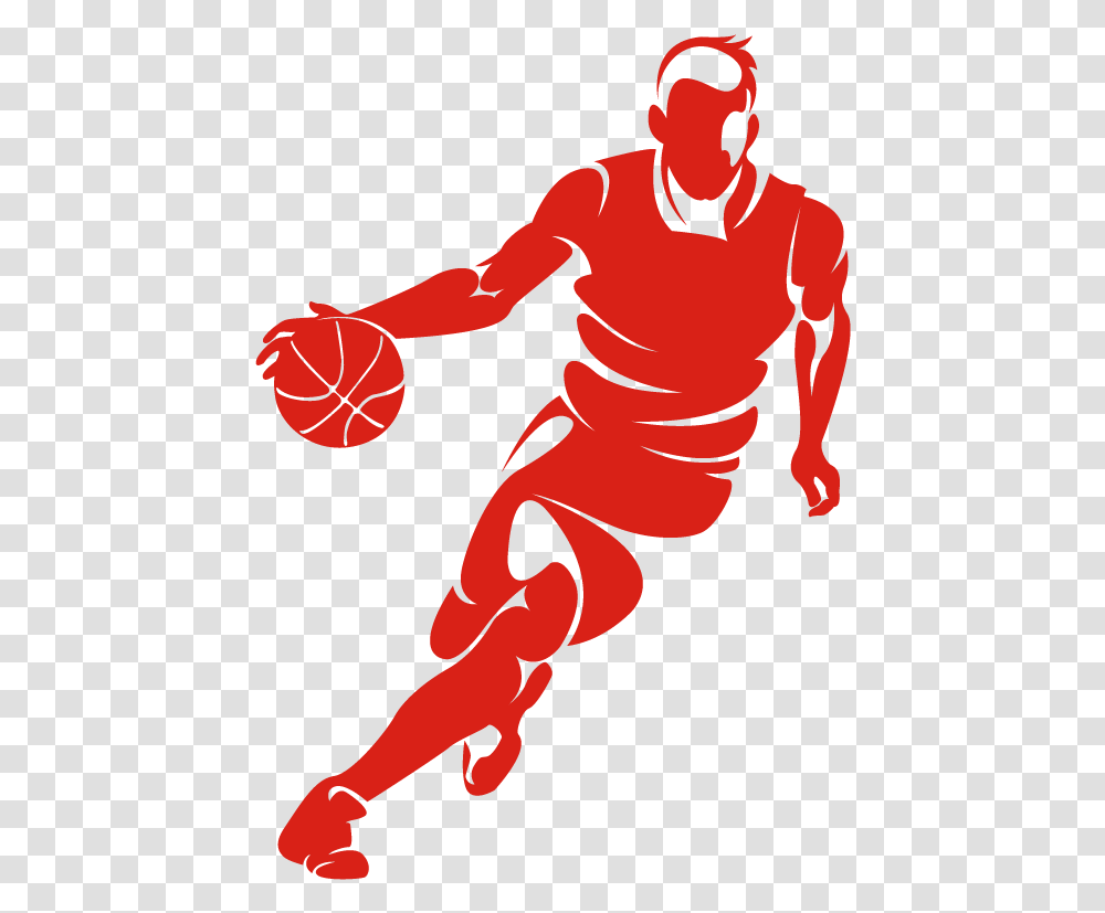 Basketball Football Player Clip Art Basketball Basketball Silhouette, Person, Graphics, People Transparent Png