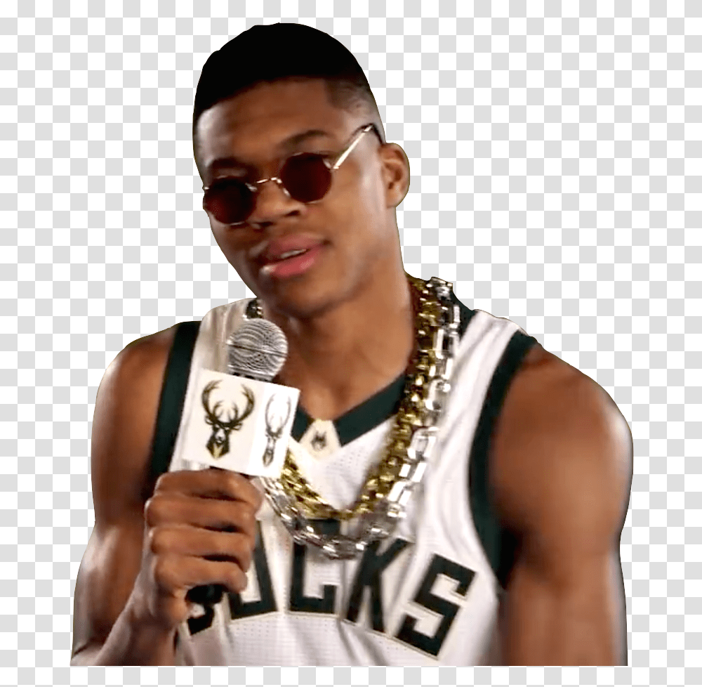 Basketball Giannis Antetokounmpo Milwaukee Bucks Nba Giannis Antetokounmpo, Person, Human, Sunglasses, Accessories Transparent Png