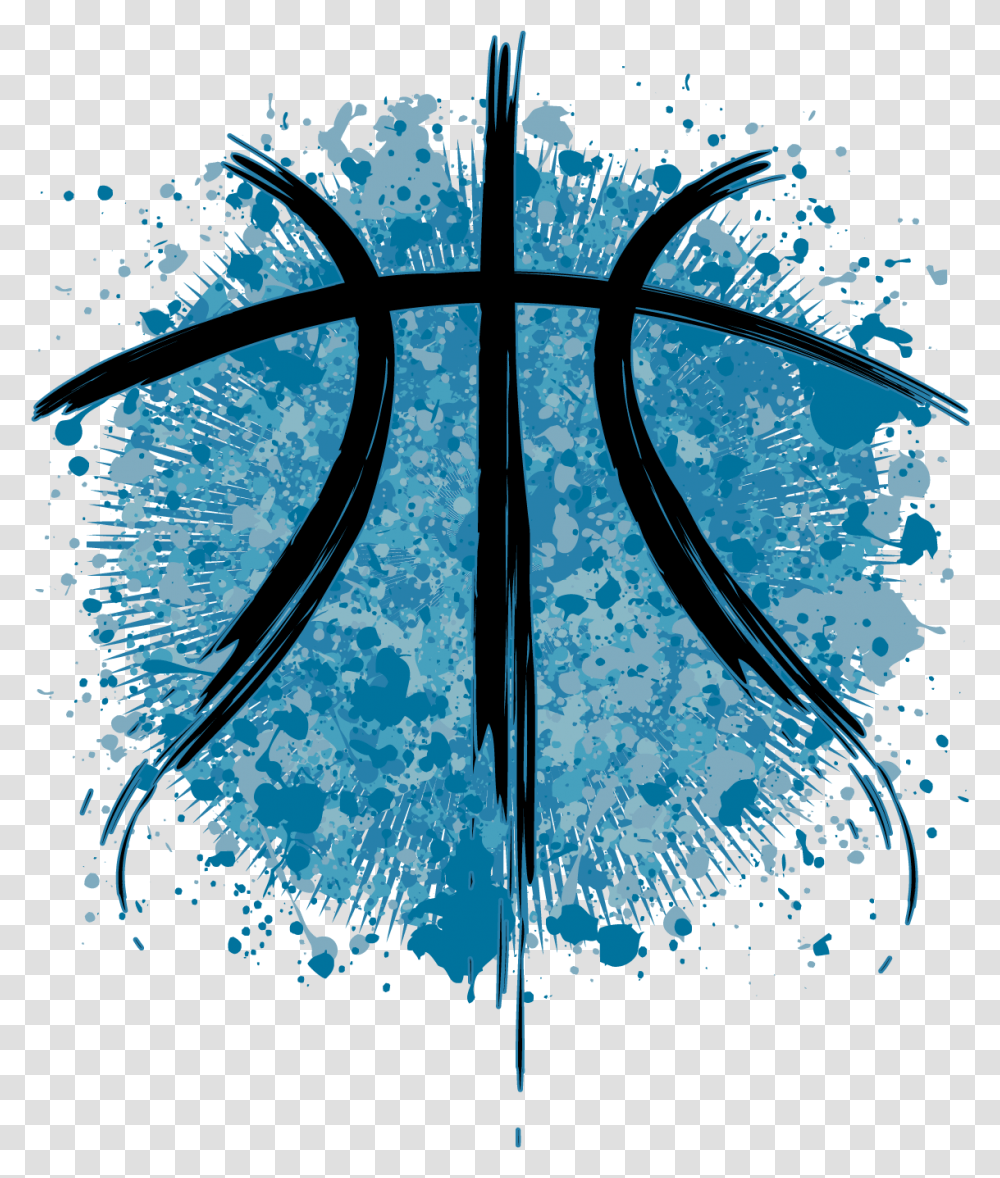 Basketball Graphic Basketball Design Logo, Pattern, Ornament, Fractal Transparent Png