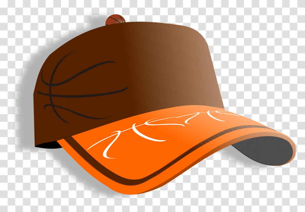 Basketball Hat Vector Download Basketball Hat Vector, Apparel, Baseball Cap, Cowboy Hat Transparent Png