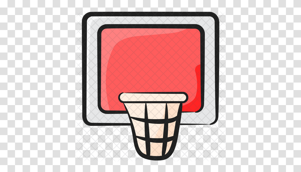 Basketball Hoop Icon Of Doodle Style Empty, Coffee Cup, Logo, Symbol, Trademark Transparent Png