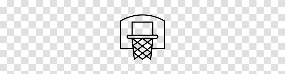 Basketball Hoop Icons Noun Project, Gray, World Of Warcraft Transparent Png