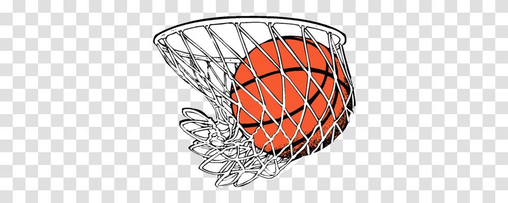 Basketball Hoop Swoosh Basketball In Hoop, Sport, Sports, Team Sport, Diamond Transparent Png