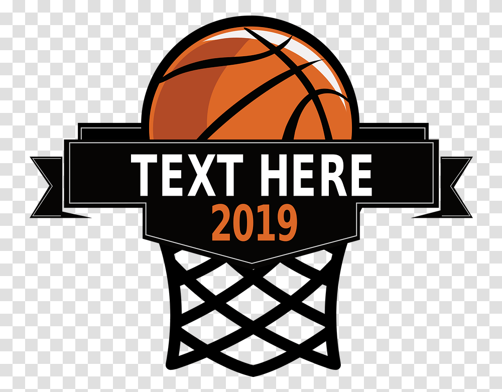 Basketball Logo Basketball Net Clip Art, Word, Text, Symbol, Sphere Transparent Png