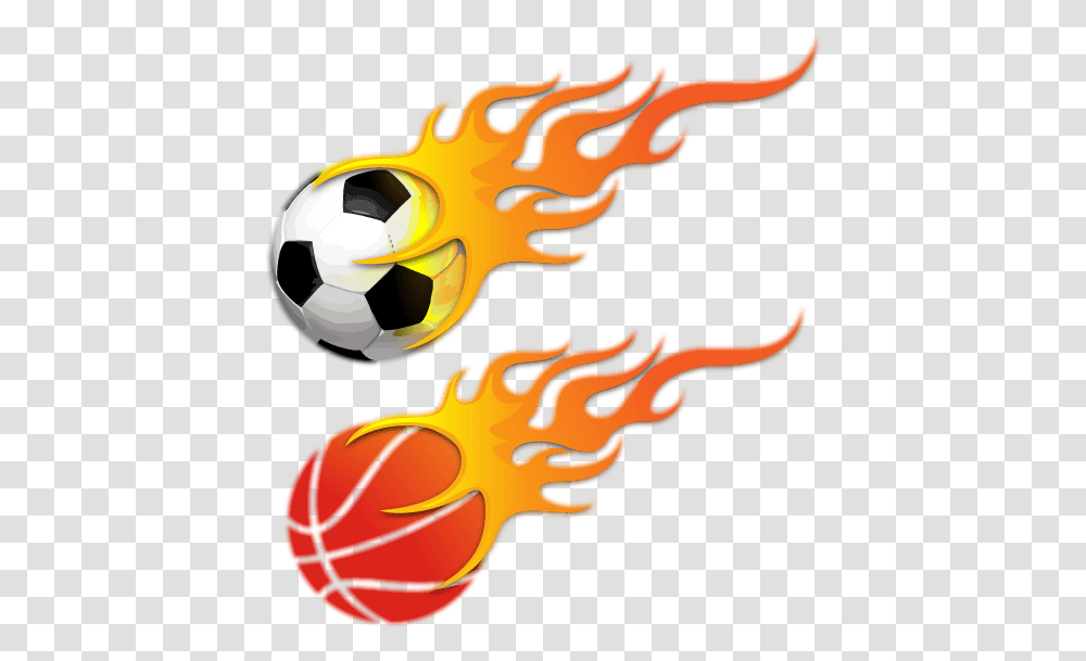 Basketball Logo With Fire, Dragon, Food, Animal, Seafood Transparent Png