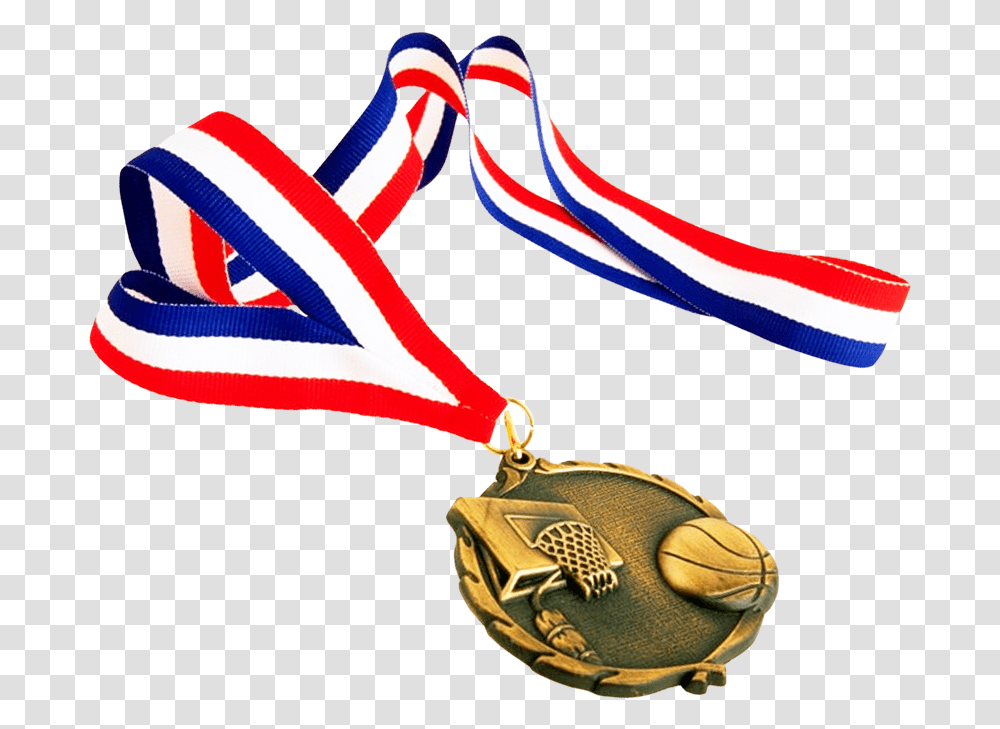 Basketball Medal Image Basketball Medal, Gold, Gold Medal, Trophy, Baseball Glove Transparent Png