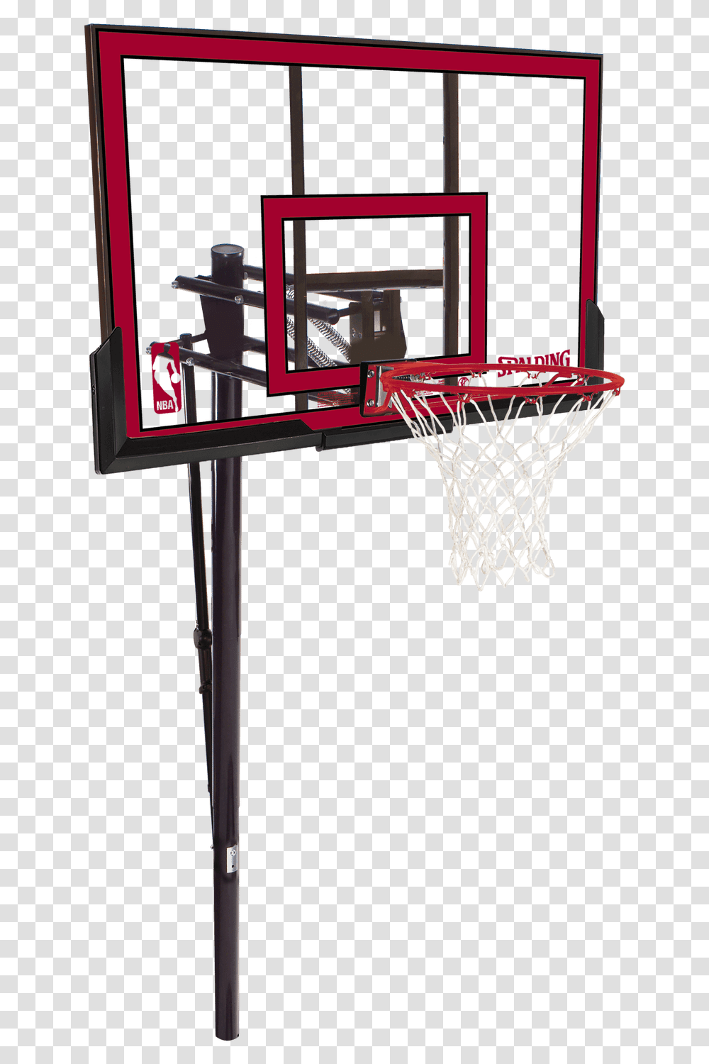 Basketball Net Vector Clipart Spalding Basketball Backboard Mounting Bracket, Hoop, Team Sport, Sports, Utility Pole Transparent Png