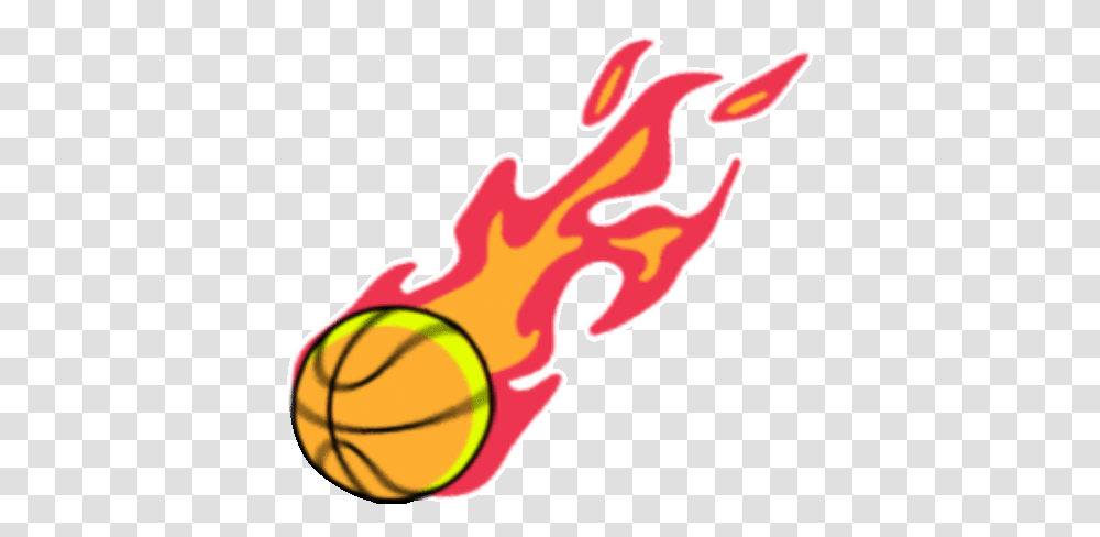 Basketball On Fire Animated, Outdoors, Nature, Leisure Activities, Ketchup Transparent Png