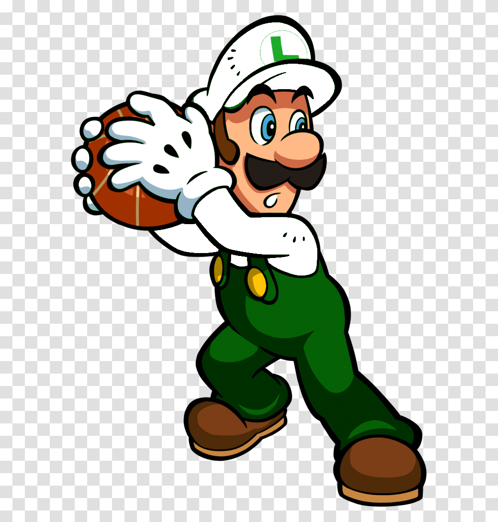 Basketball On Fire Pictures, Elf, Super Mario Transparent Png