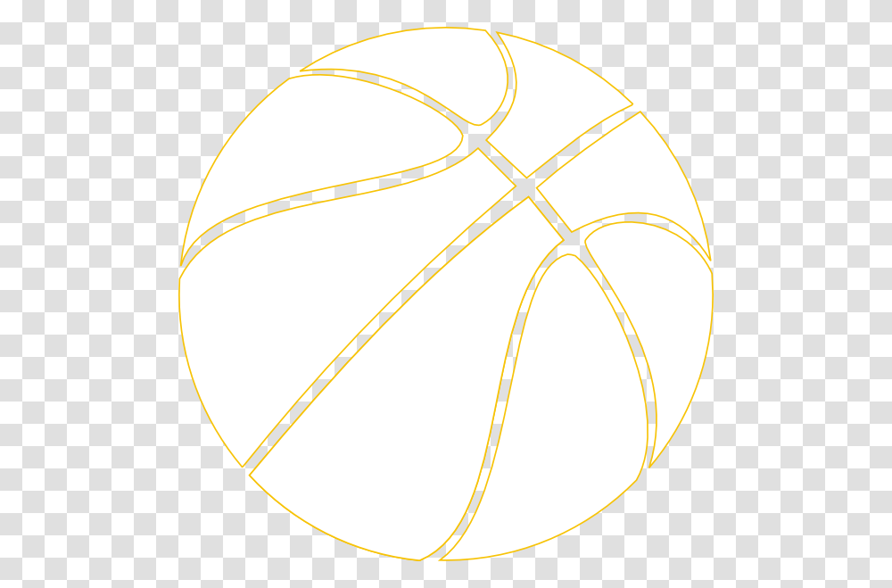 Basketball Outline Clip Art, Sphere, Bow, Handball Transparent Png