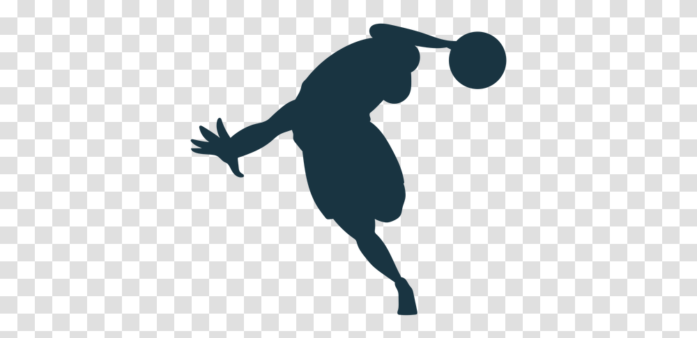 Basketball Player Ball Shorts Finger Palm Silhouette Illustration, Person, Human, Animal, People Transparent Png