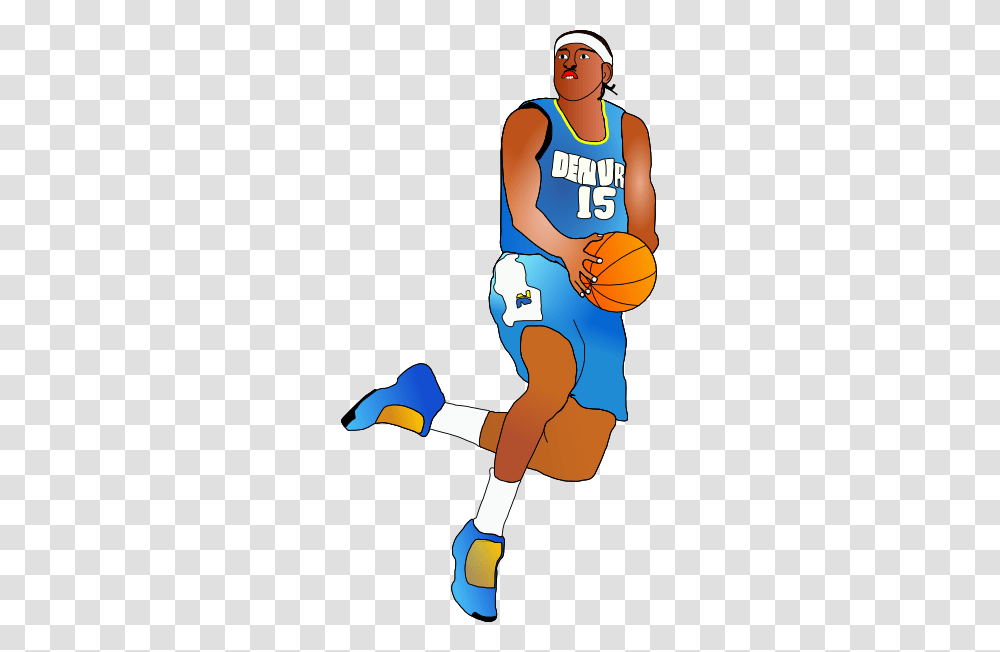 Basketball Player Clip Art, Person, Human, People, Team Sport Transparent Png