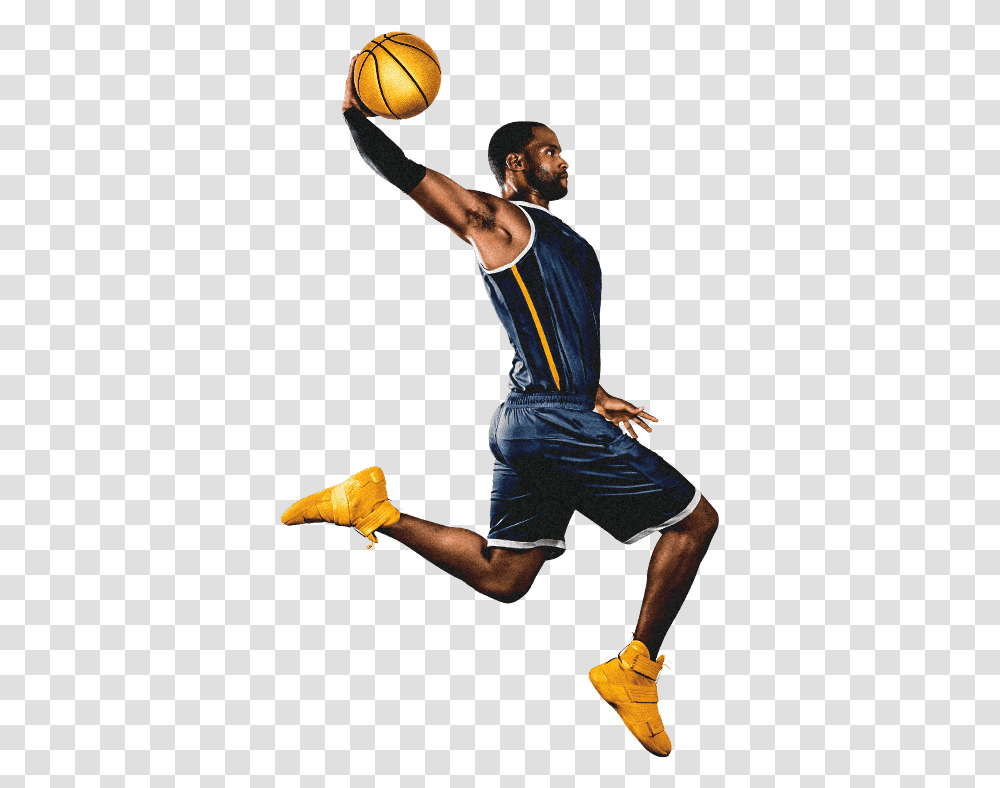 Basketball Player Dunking & Free Basketball Player, Person, Human, People, Clothing Transparent Png