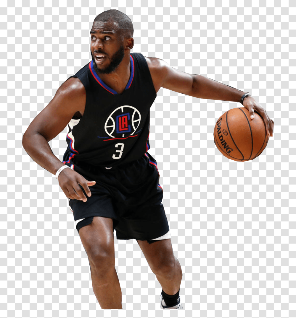 Basketball Player Image Chris Paul Clippers, Person, Human, People, Sport Transparent Png