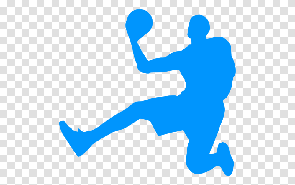 Basketball Player Scoring Topo De Bolo Basquete, Person, Outdoors, Kicking, Silhouette Transparent Png