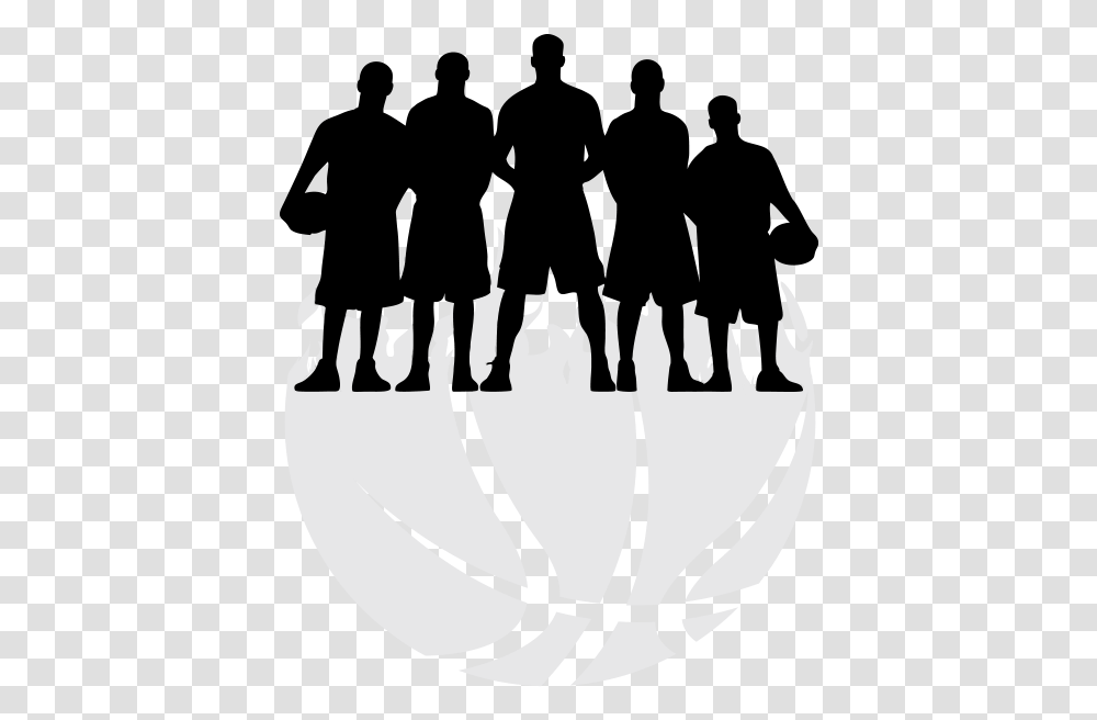 Basketball Player Silhouette Basketball Team Silhouette, Glass, Beverage, Drink, Wine Glass Transparent Png