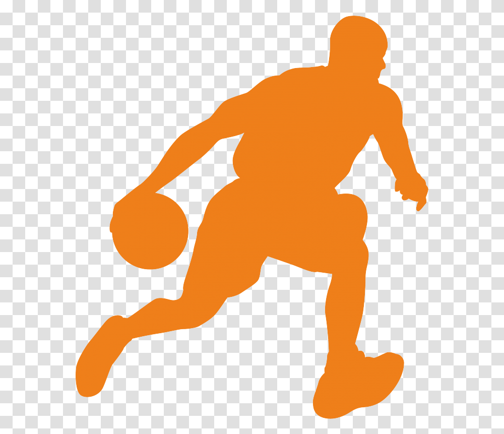 Basketball Player Sports Silhouette Slam Dunk Basketball Silhouette Clip Art, Poster, Advertisement Transparent Png