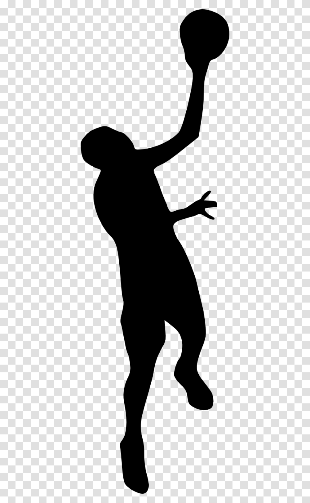 Basketball Player Stock Black And White Huge Freebie Download, Silhouette, Person, Human, Kneeling Transparent Png