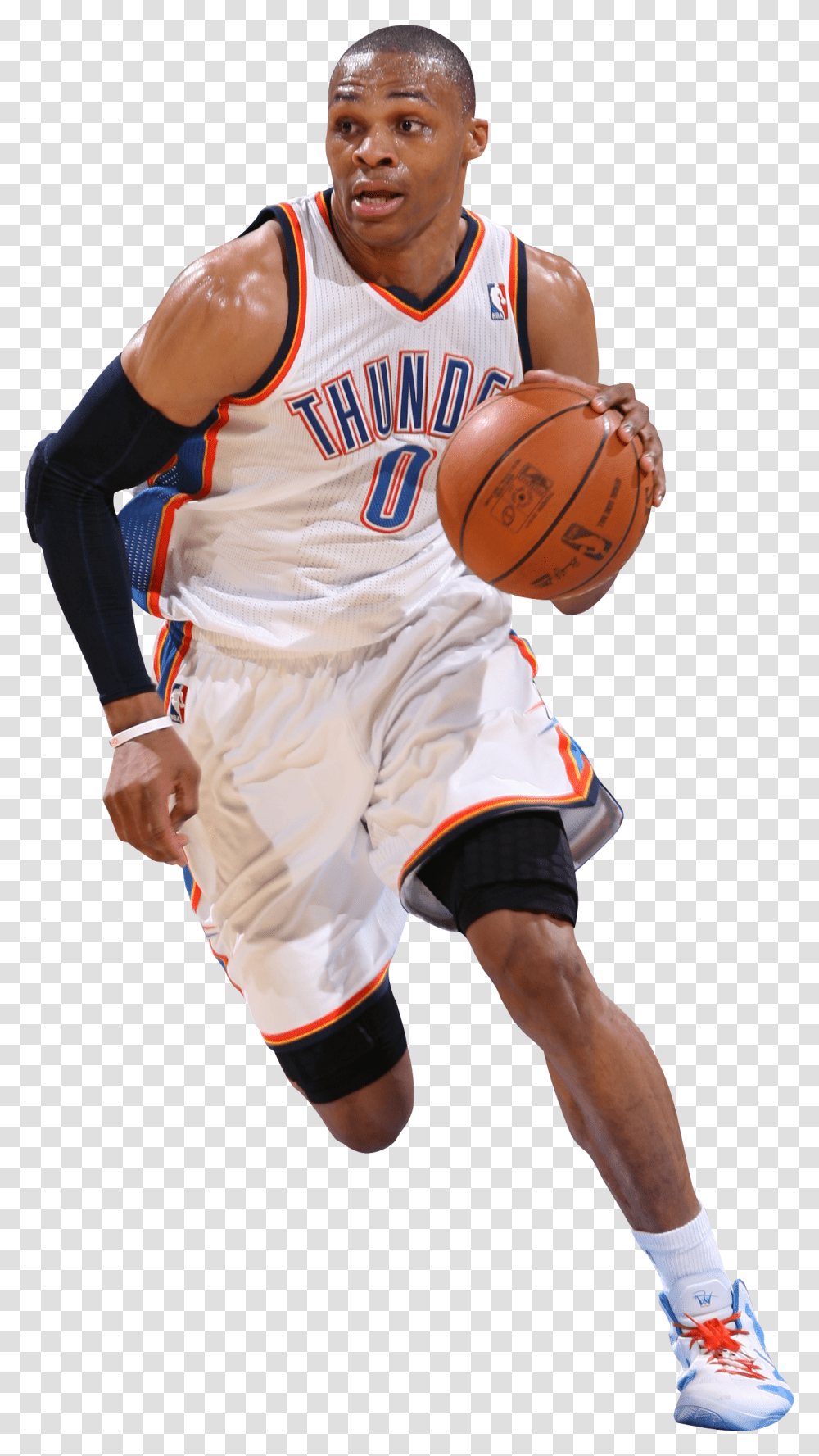 Basketball Players Clipart Russell Westbrook Dunk, Person, People, Sport Transparent Png