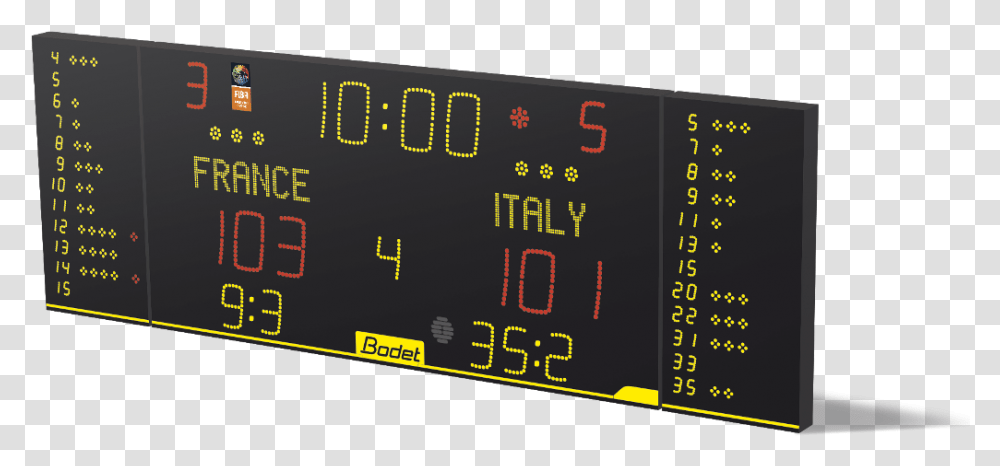 Basketball Scoreboard Fiba Transparent Png