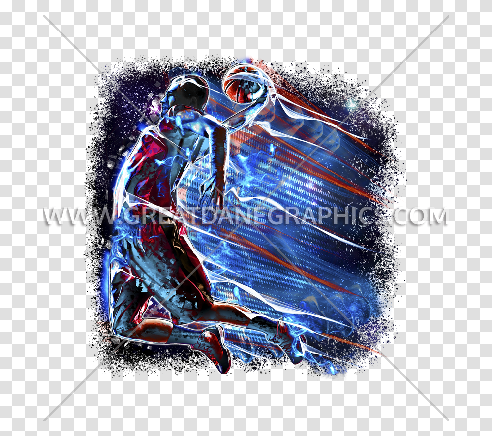 Basketball Shooting Star Production Ready Artwork For T For Soccer, Graphics, Person, Pattern, Fractal Transparent Png