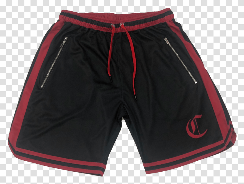 Basketball Shorts Flame Redblack Rugby Shorts, Clothing, Apparel Transparent Png