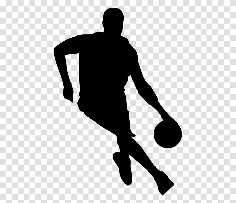 Basketball Silhouette Images For Kids Basketball Player Silhouette Shoot, Gray, World Of Warcraft, Outdoors Transparent Png
