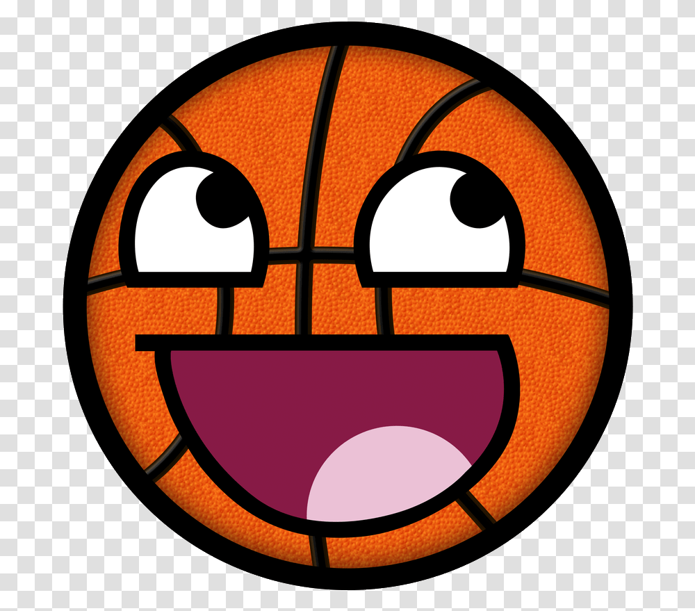 Basketball Smiley Face, Logo Transparent Png