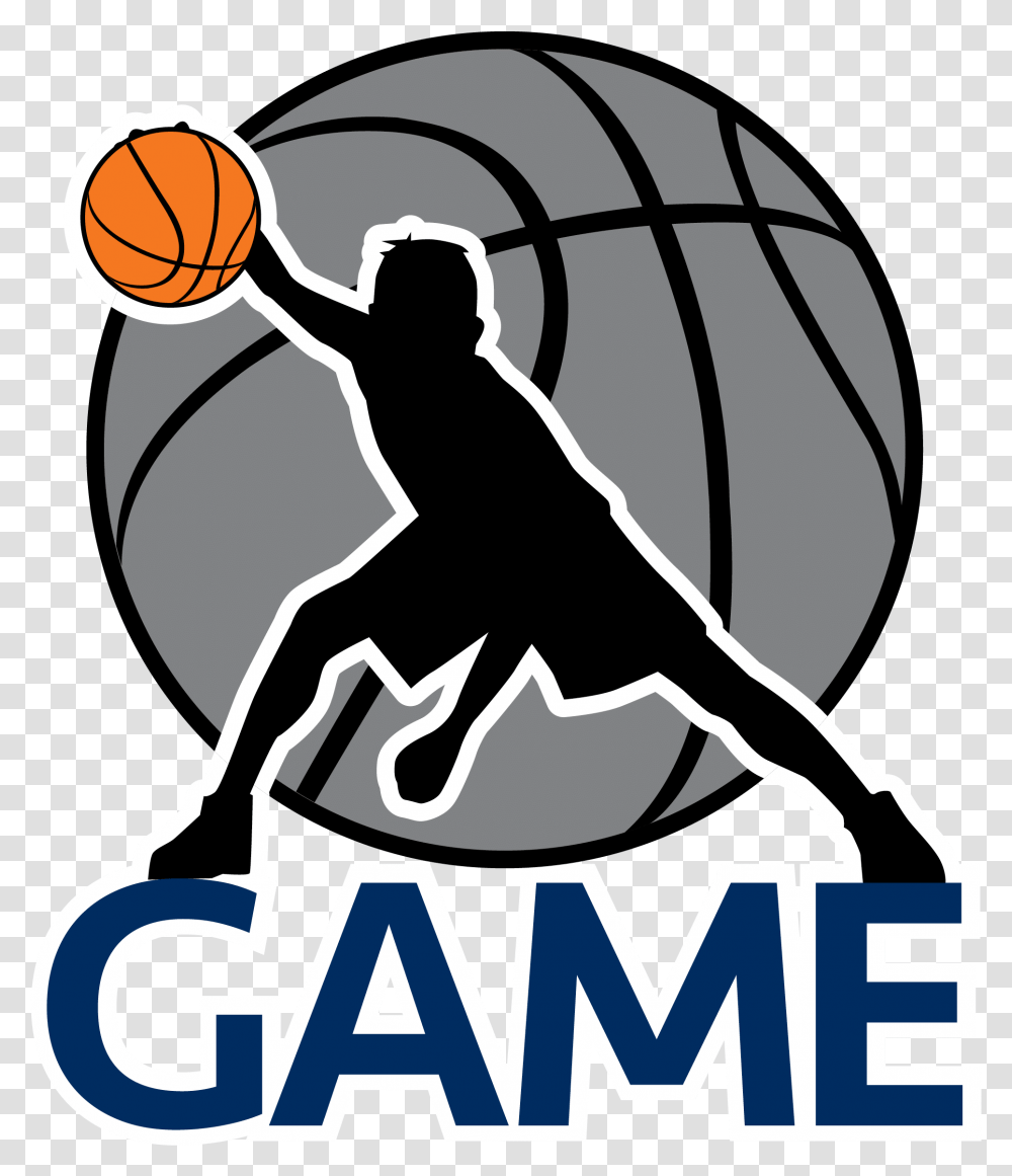 Basketball Team Clipart Club Basketball Ball Ball Logo Design Basketball, Person, Human, People, Sport Transparent Png