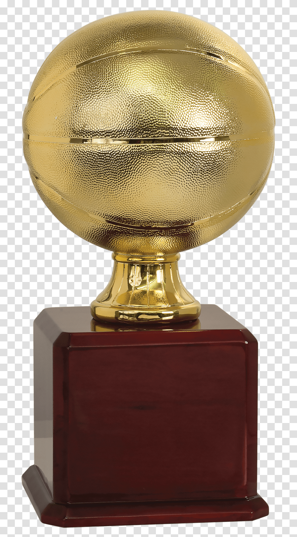 Basketball Trophy Awards Company Trophy, Lamp, Helmet, Clothing, Apparel Transparent Png