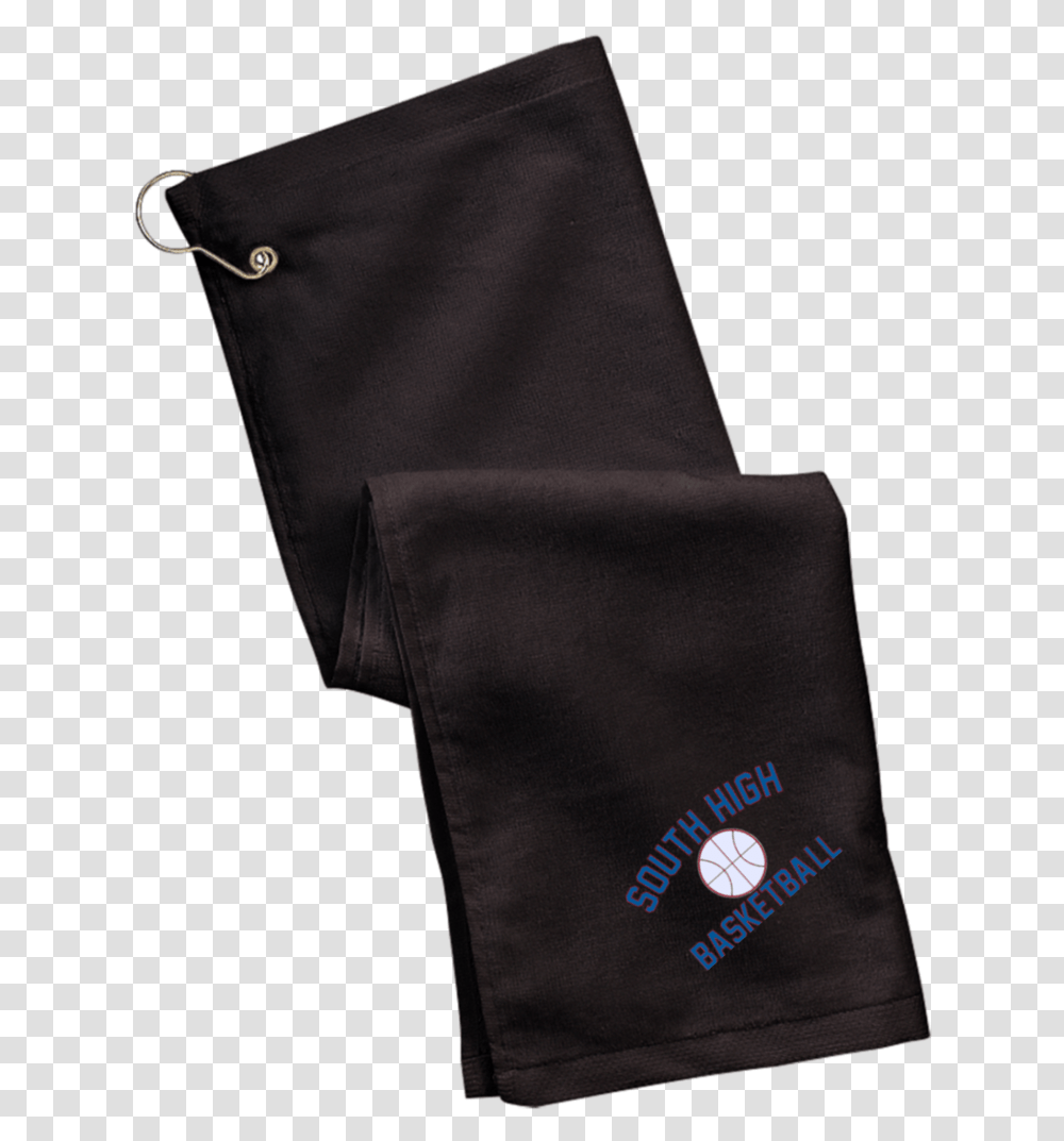 Basketball Vector Logo Outlinepantone Tw51 Port Authority Grommeted Golf Towel Pocket, Clothing, Apparel, Fleece, Purse Transparent Png