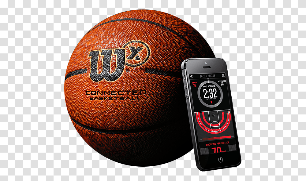 Basketballs Wilson X, Mobile Phone, Electronics, Cell Phone, Team Sport Transparent Png