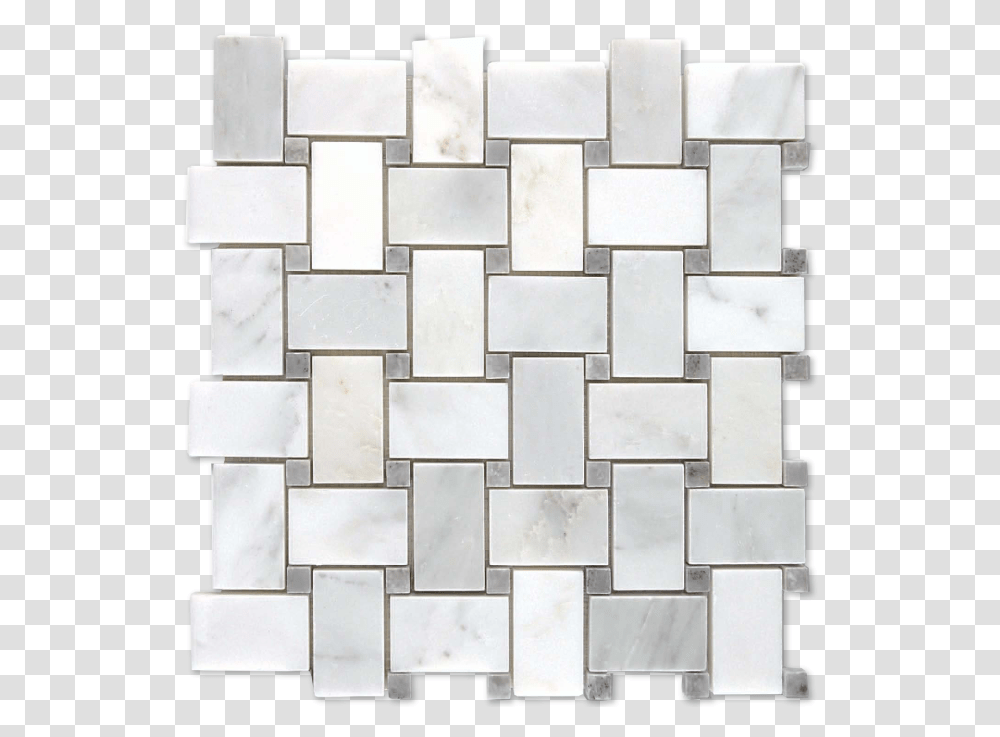 Basketweave Carrara Bella Pol Pearl Gray Carrara Marble, Tile, Pattern, Wall Transparent Png