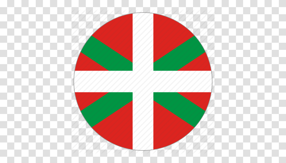 Basque Country Circle Country Flag World Icon, Armor, Rug Transparent Png