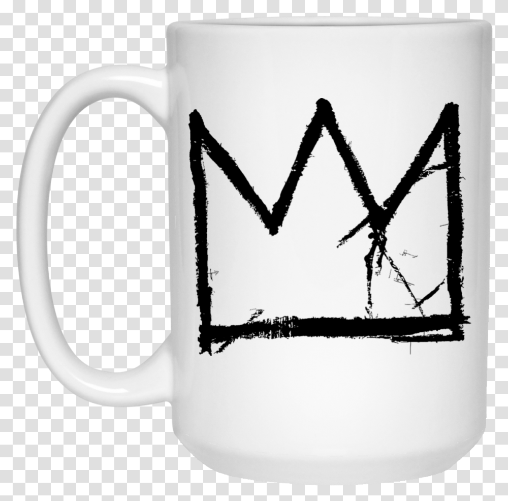 Basquiat Crown Jean Michel Basquiat Crown, Coffee Cup, Lamp, Glass, Jug Transparent Png