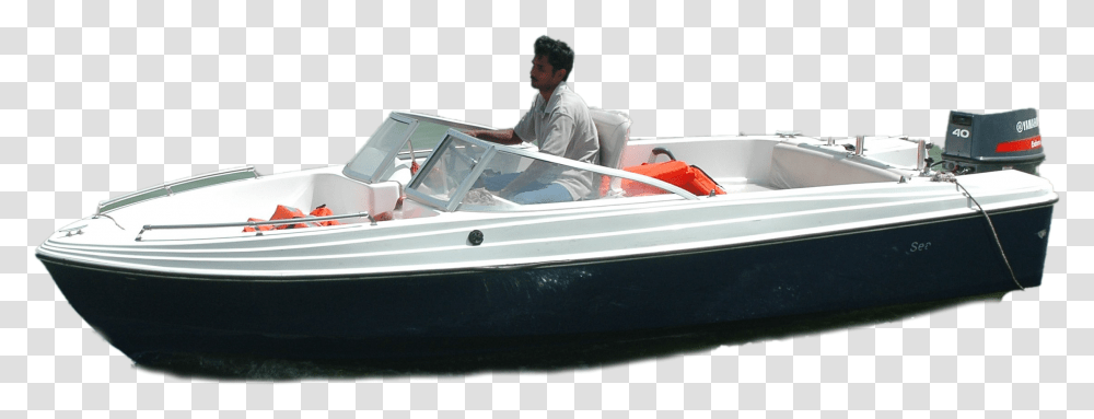 Bass Boat, Person, Human, Vehicle, Transportation Transparent Png