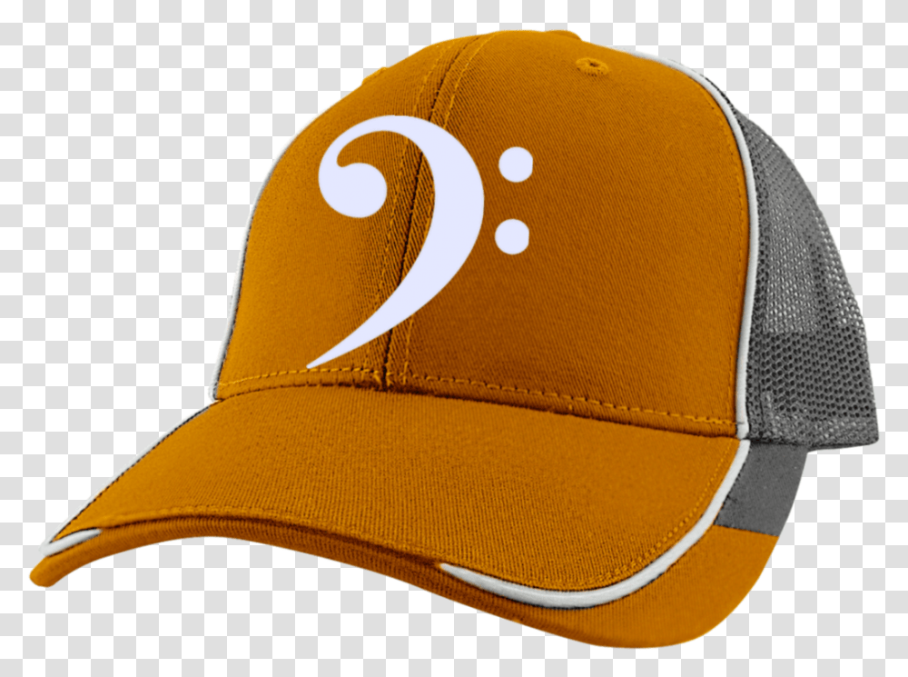 Bass Clef Embroidered Hat Baseball Cap, Clothing, Apparel Transparent Png