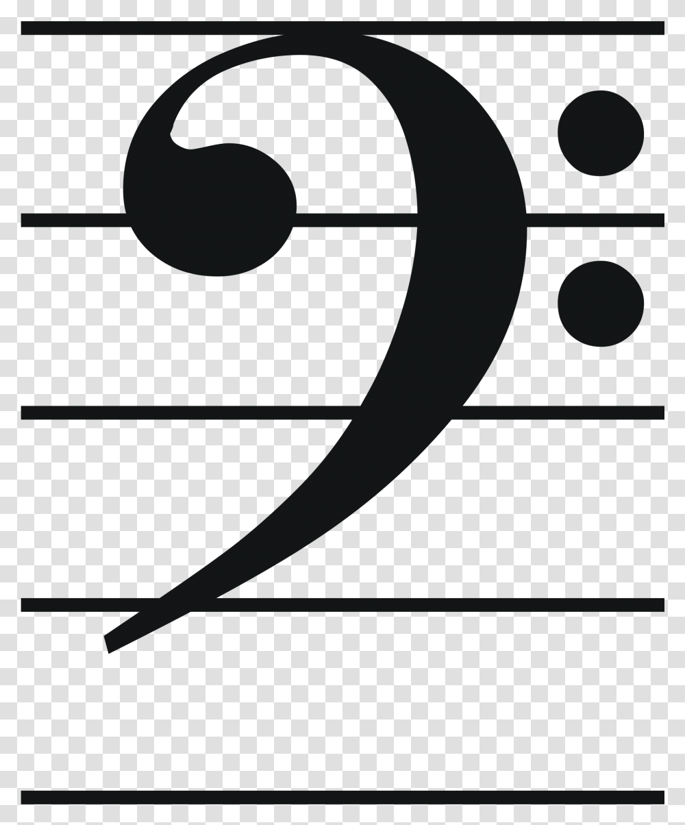 Bass Clef F Note, Fencing, Sport, Stencil, Bow Transparent Png