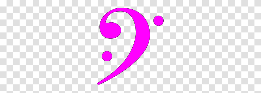 Bass Clef Magenta Clip Art, Number, Alphabet Transparent Png